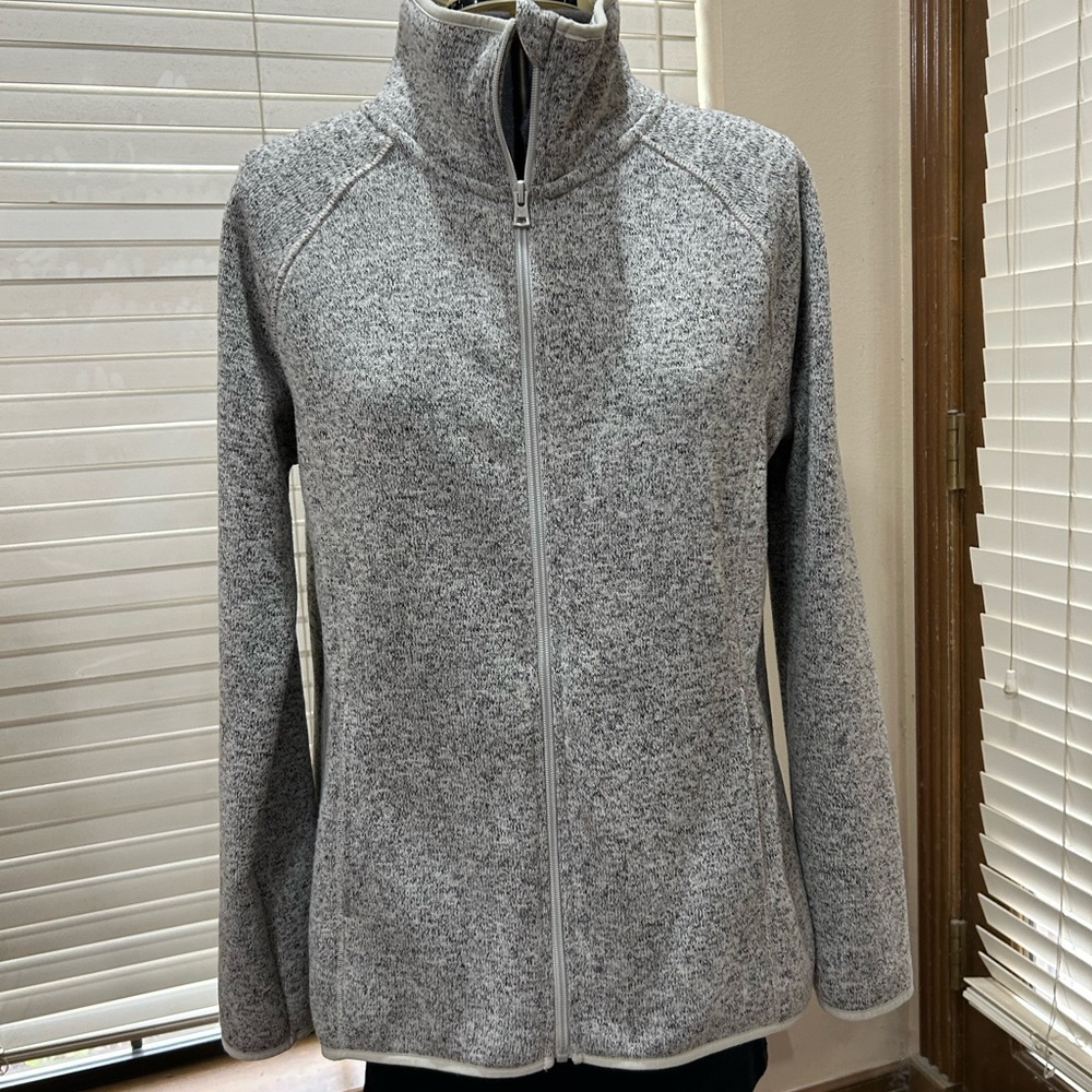 Eddie Bauer Women's Heather Gray Utility Jacket